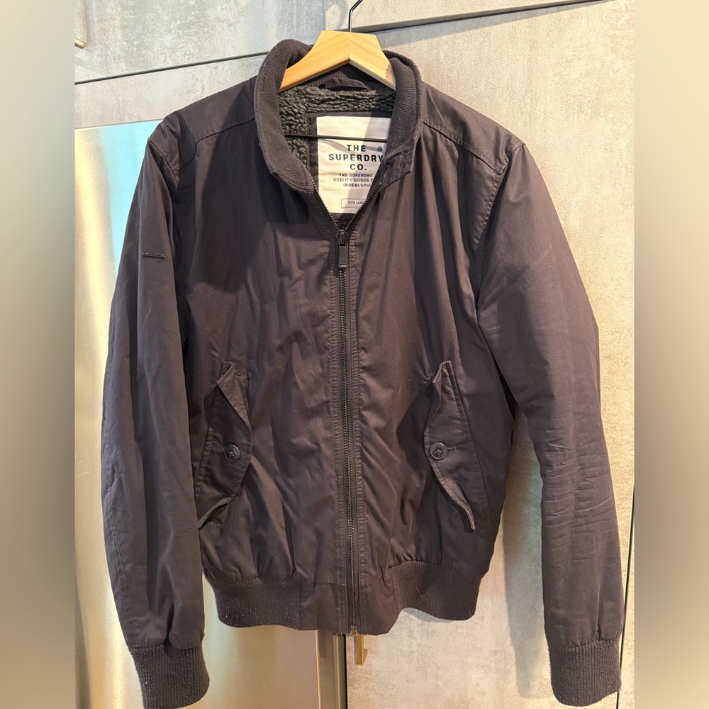 Superdry Bomber Jacket - Men’s Large